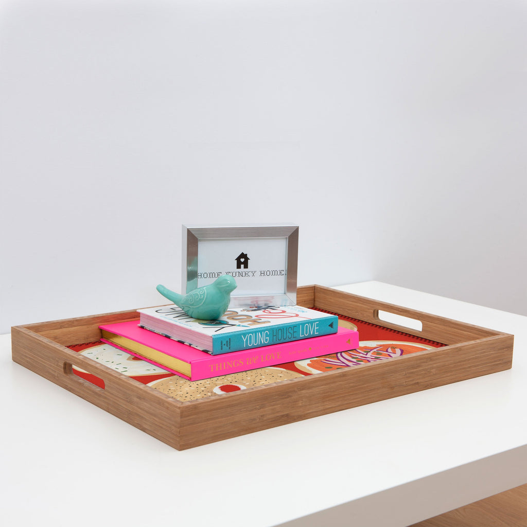 DENY Designs yonkers bagels Rectangular Tray