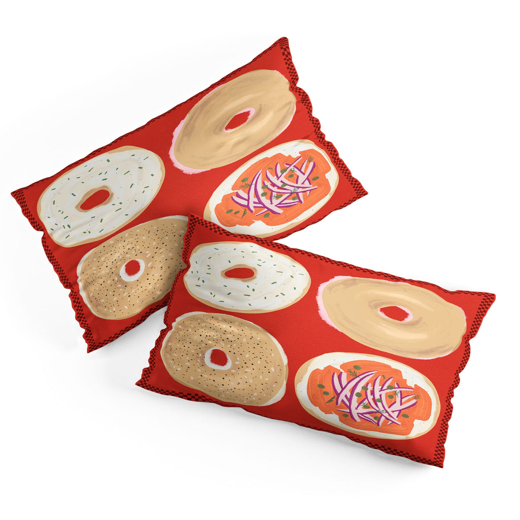DENY Designs yonkers bagels Pillow Shams