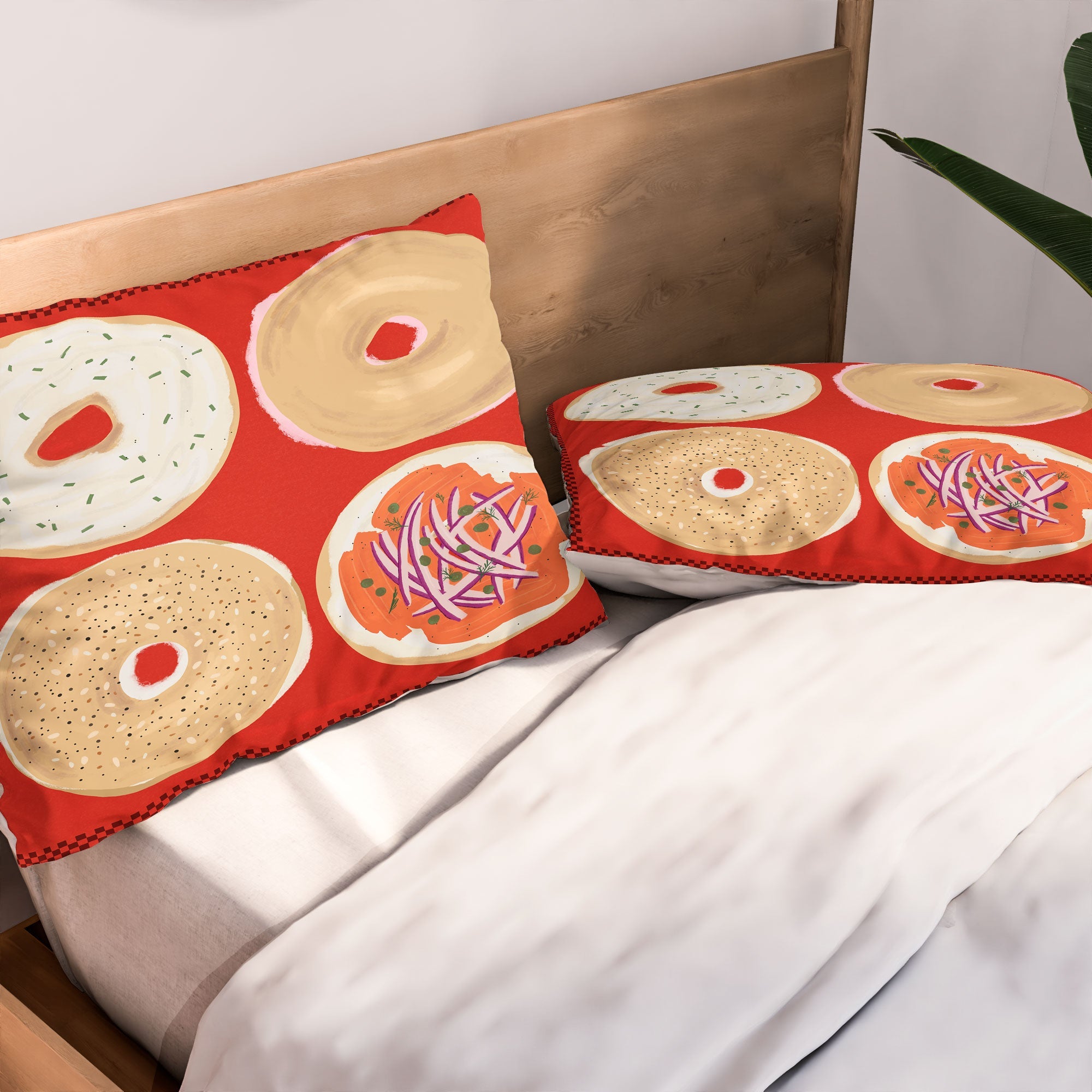 DENY Designs yonkers bagels Pillow Shams