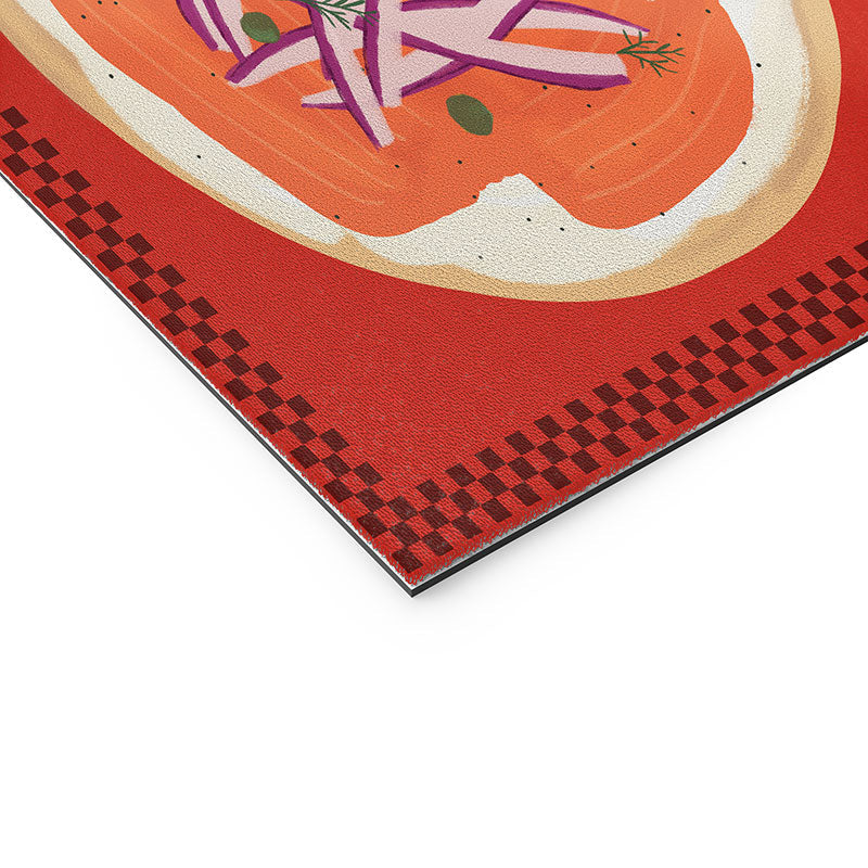 DENY Designs yonkers bagels Welcome Mat