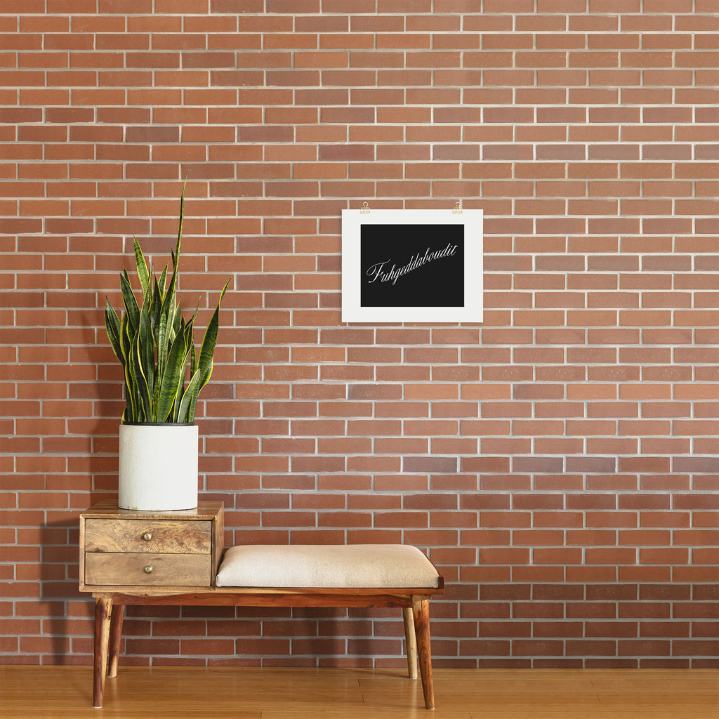 DENY Designs yonkers fuhgeddaboudit Art Print
