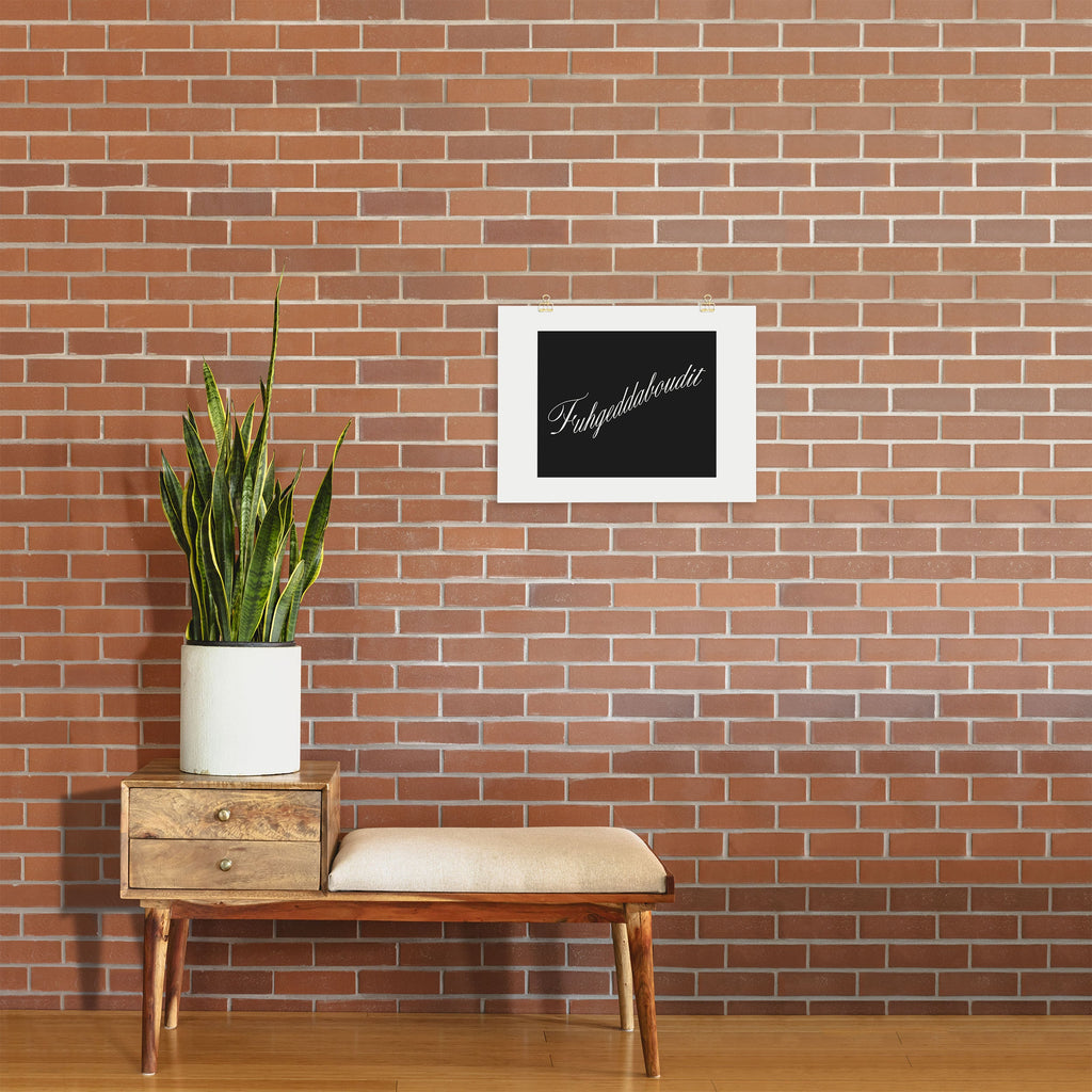 DENY Designs yonkers fuhgeddaboudit Art Print