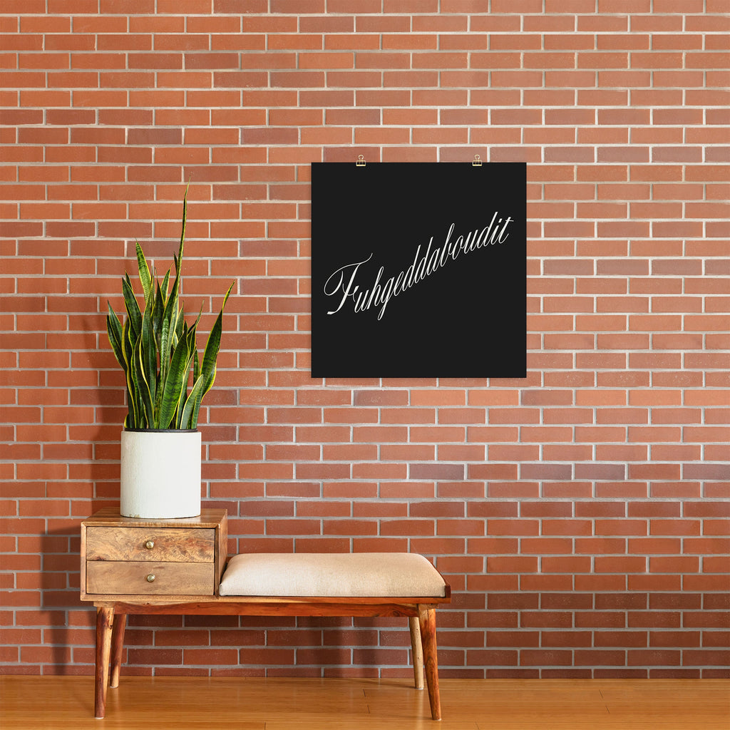 DENY Designs yonkers fuhgeddaboudit Art Print