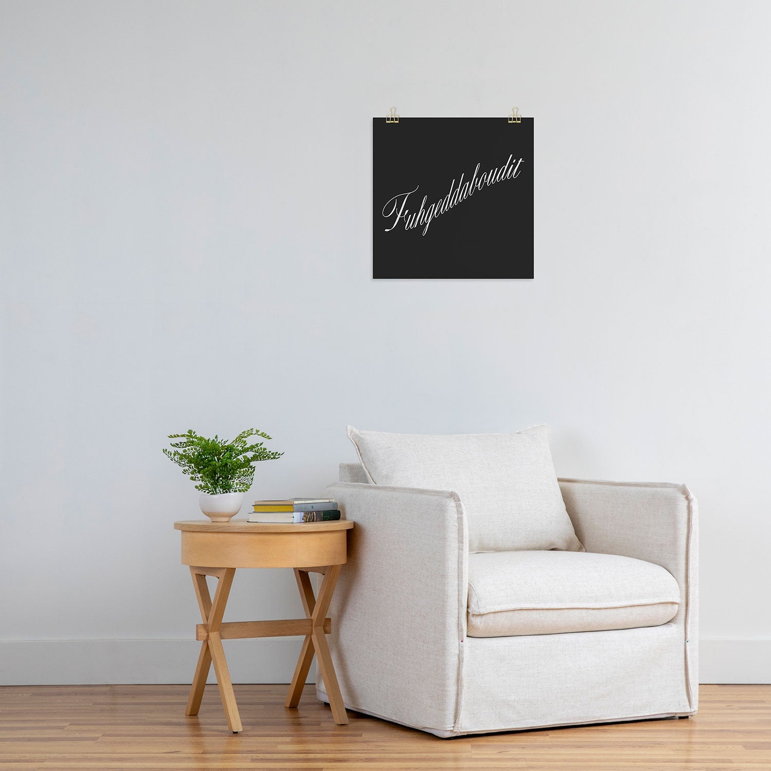DENY Designs yonkers fuhgeddaboudit Art Print