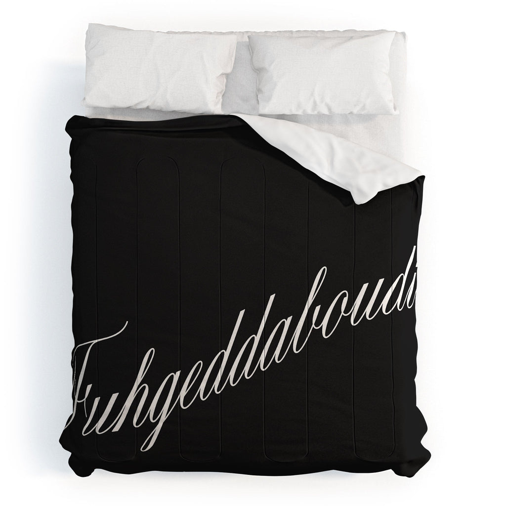 DENY Designs yonkers fuhgeddaboudit Comforter