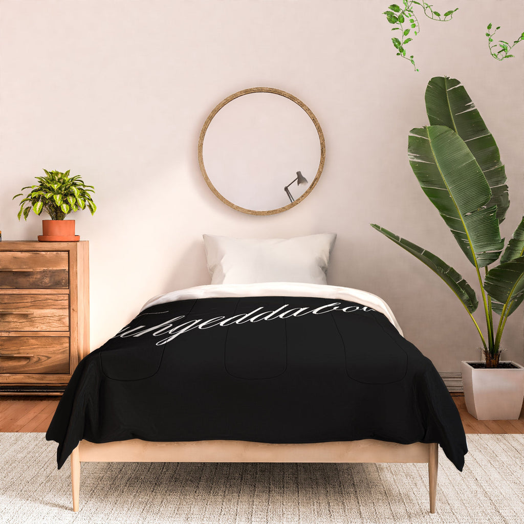 DENY Designs yonkers fuhgeddaboudit Comforter