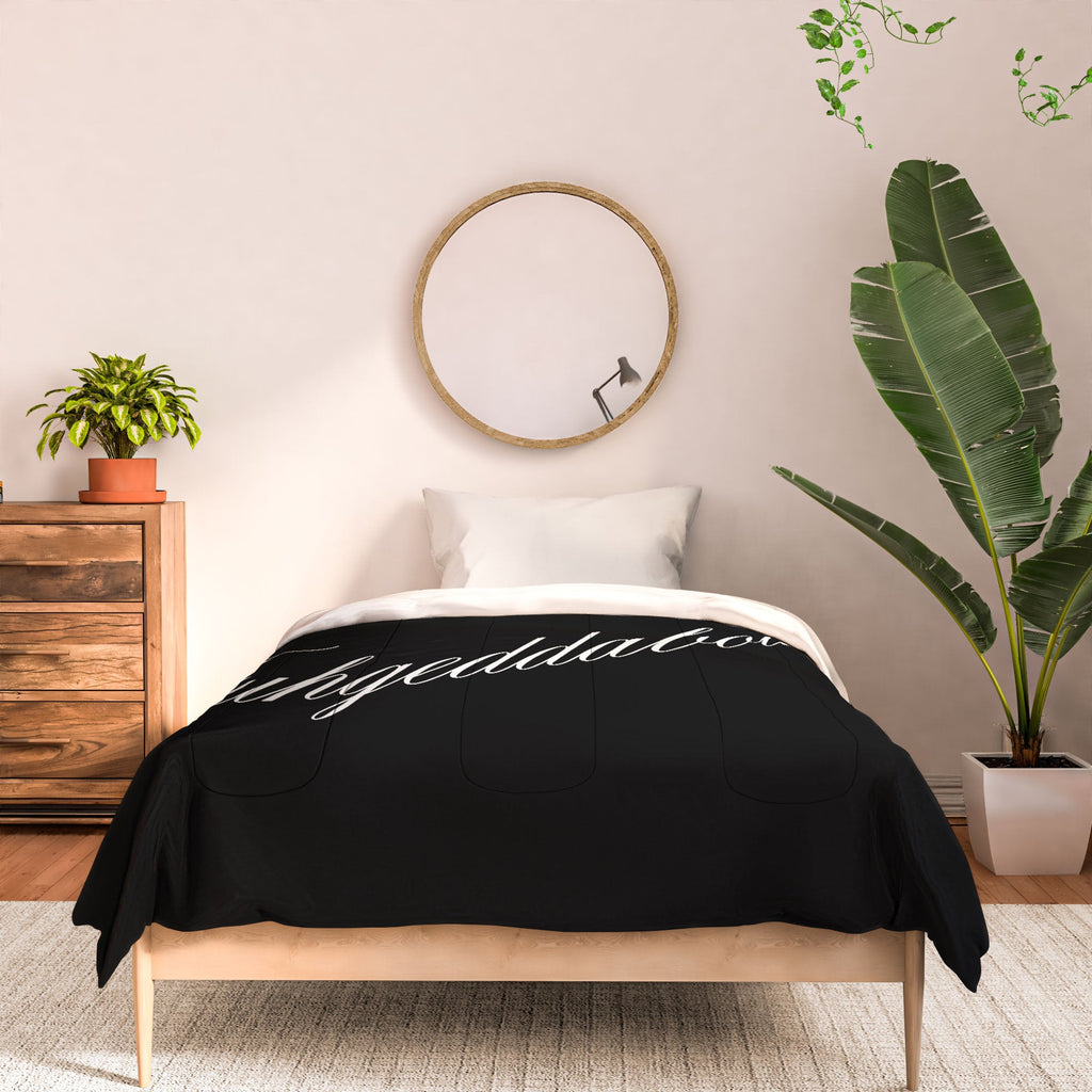 DENY Designs yonkers fuhgeddaboudit Comforter