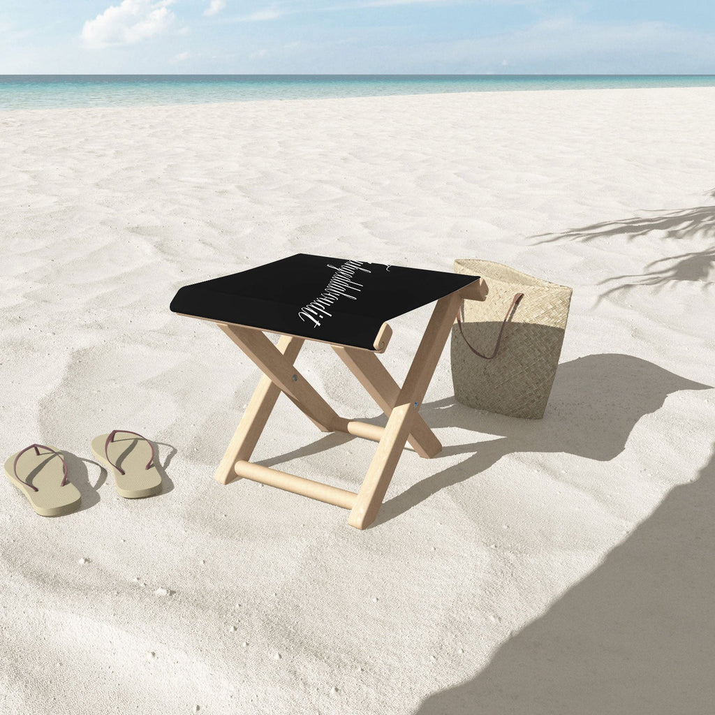 DENY Designs yonkers fuhgeddaboudit Folding Stool