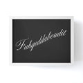 DENY Designs yonkers fuhgeddaboudit Framed Mini Art Print
