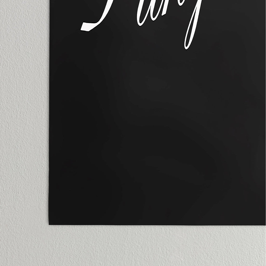 DENY Designs yonkers fuhgeddaboudit Poster