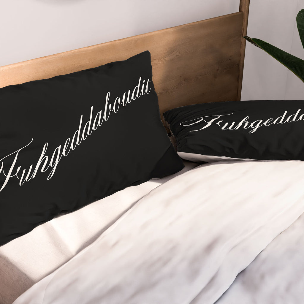 DENY Designs yonkers fuhgeddaboudit Pillow Shams
