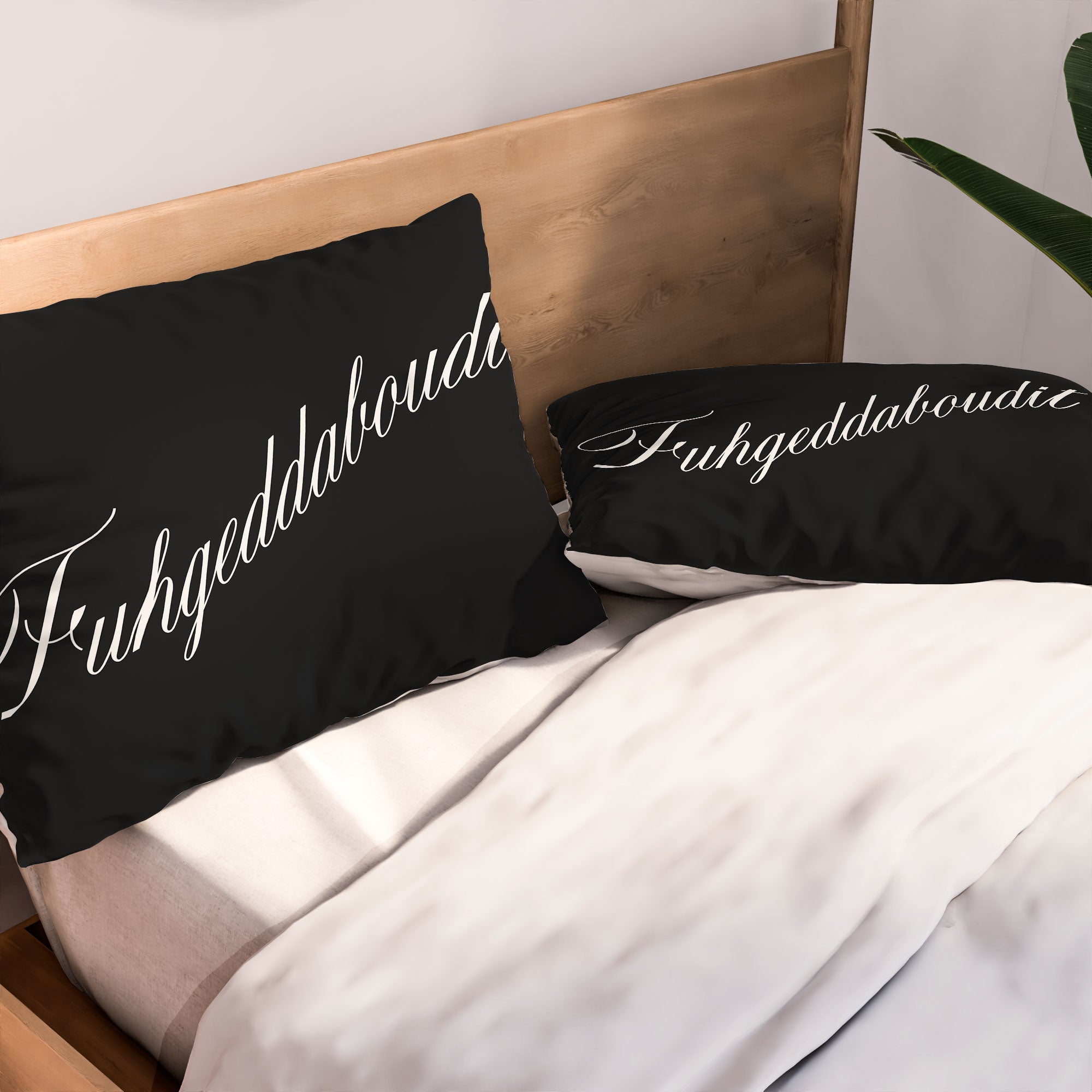 DENY Designs yonkers fuhgeddaboudit Pillow Shams