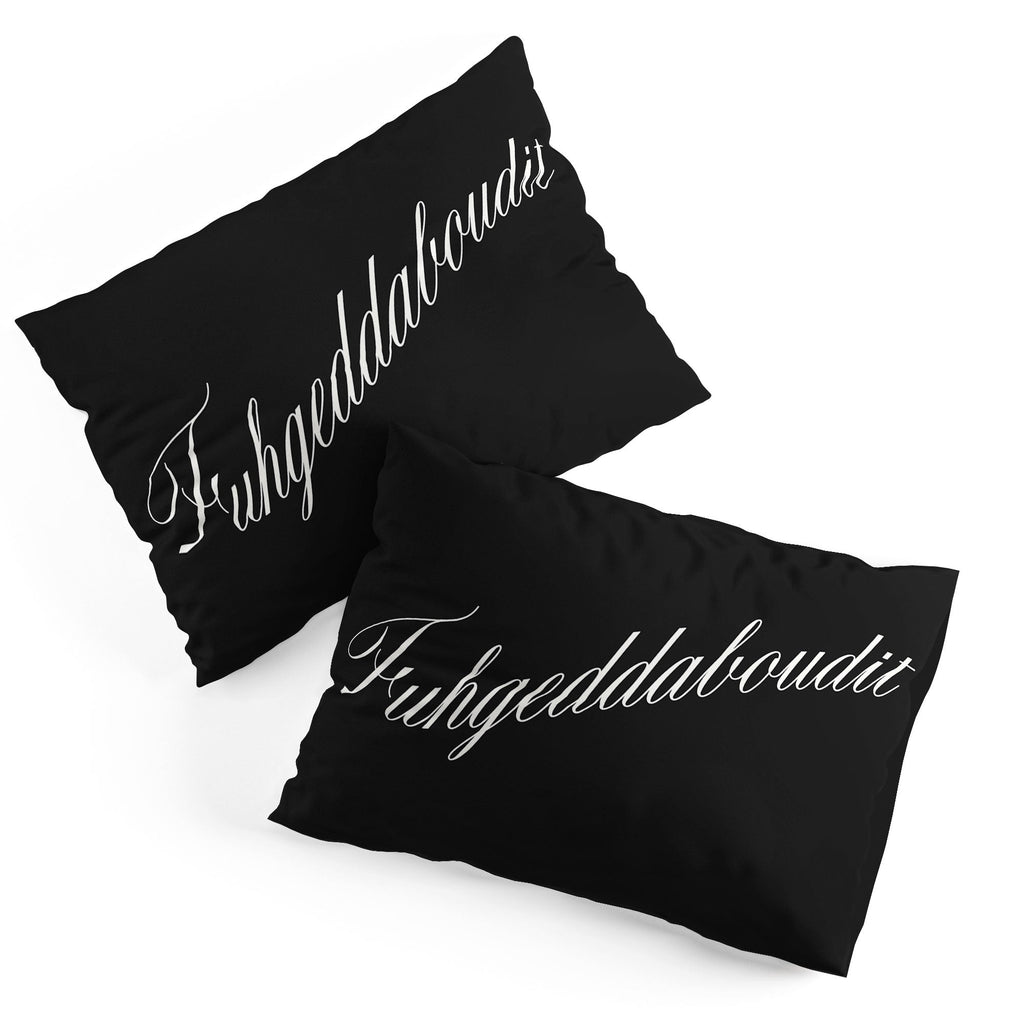 DENY Designs yonkers fuhgeddaboudit Pillow Shams