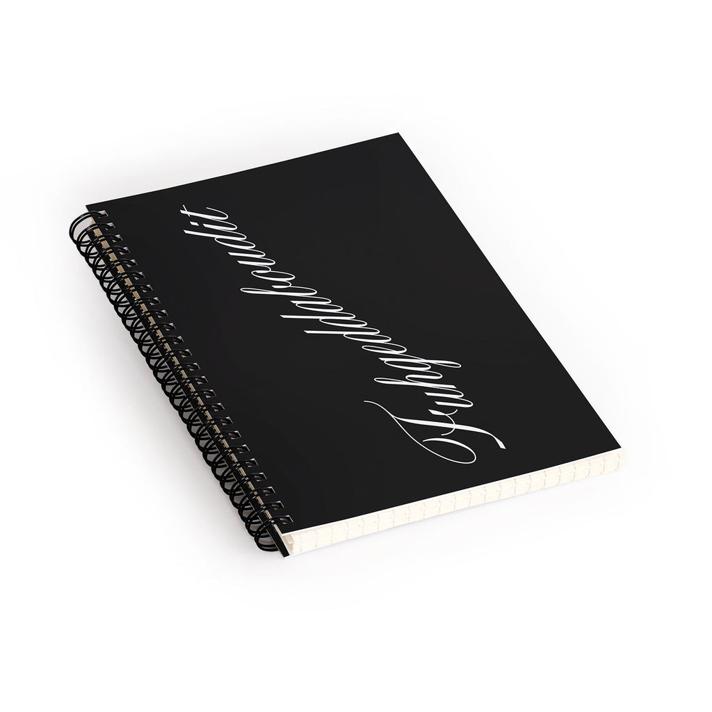 DENY Designs yonkers fuhgeddaboudit Spiral Notebook