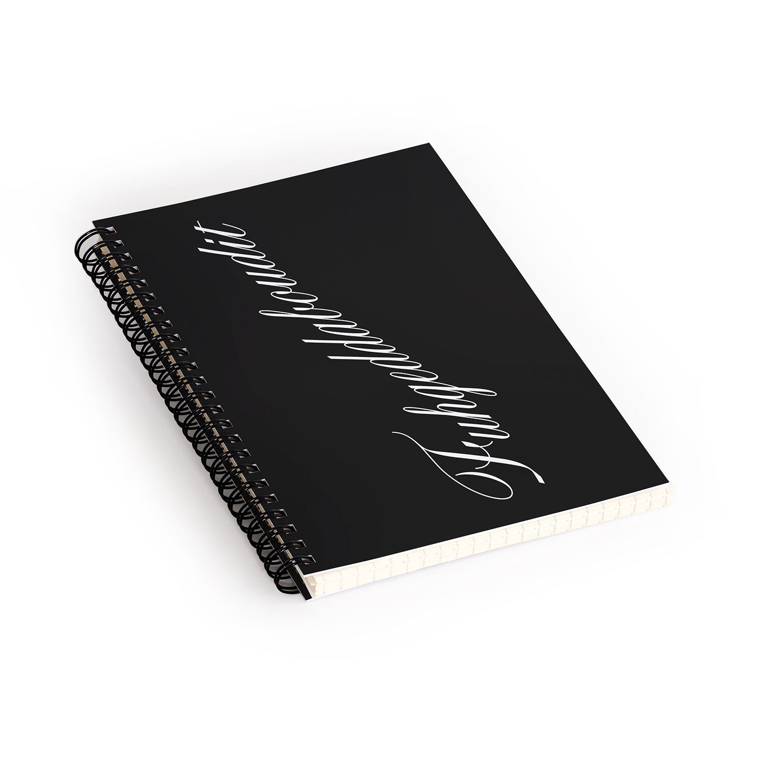 DENY Designs yonkers fuhgeddaboudit Spiral Notebook