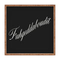 DENY Designs yonkers fuhgeddaboudit Square Tray