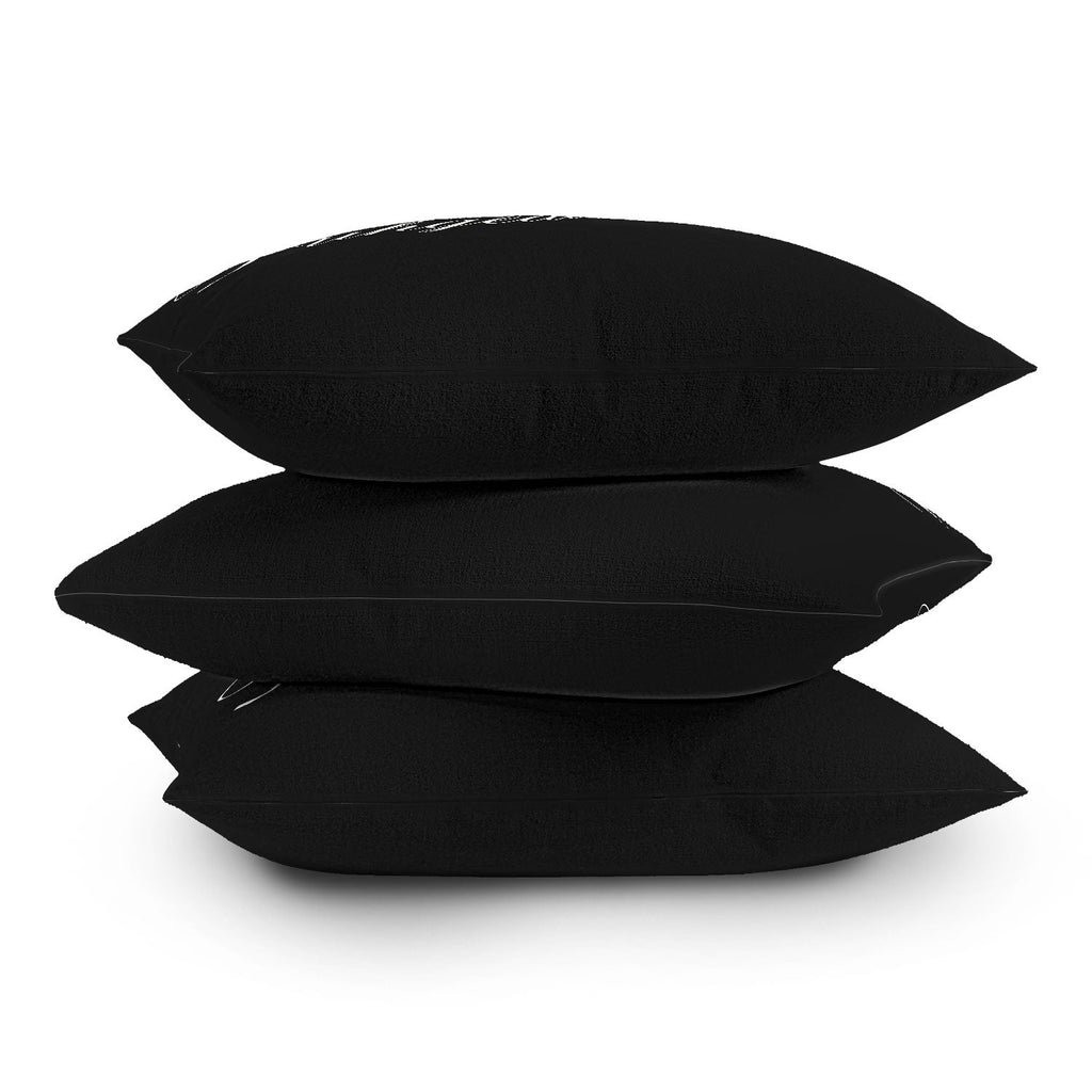 DENY Designs yonkers fuhgeddaboudit Outdoor Throw Pillow