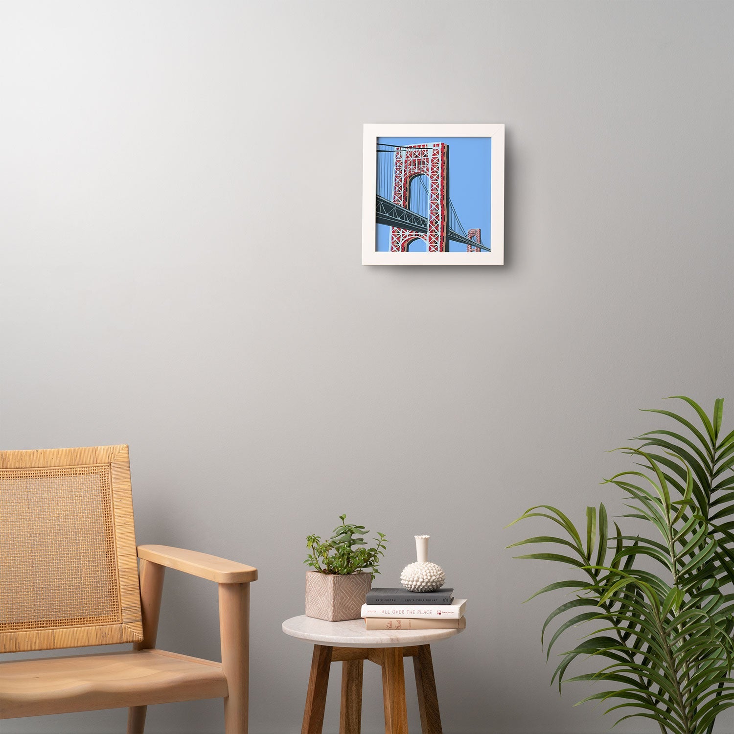 DENY Designs yonkers gwbridge Framed Wall Art