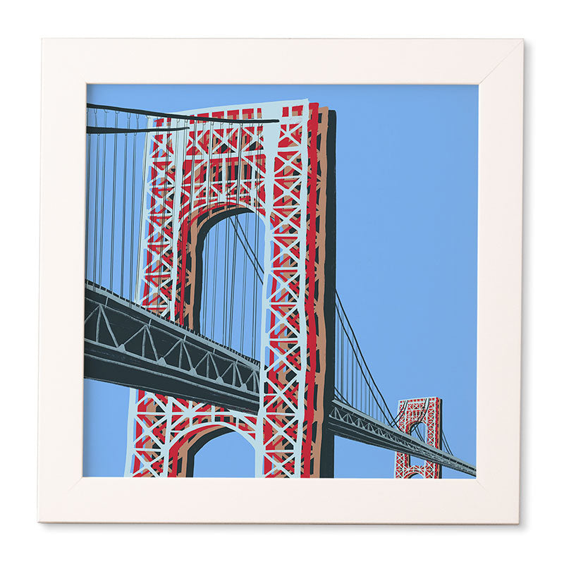 DENY Designs yonkers gwbridge Framed Wall Art