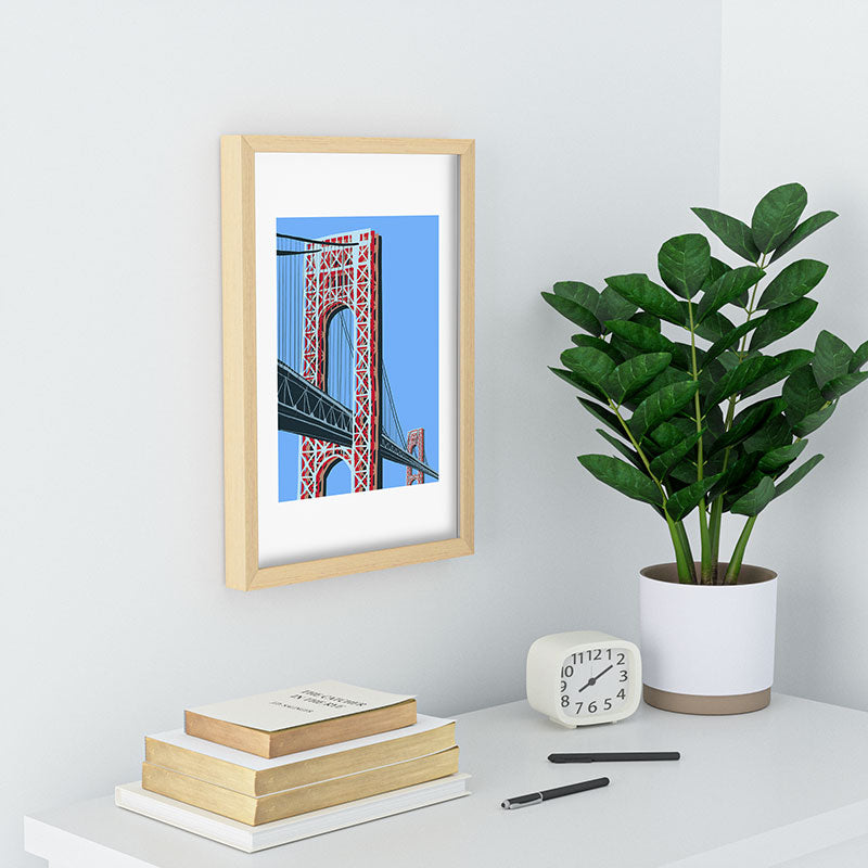 DENY Designs yonkers gwbridge Recessed Framing Rectangle