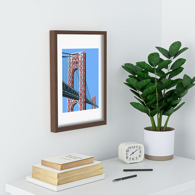 DENY Designs yonkers gwbridge Recessed Framing Rectangle