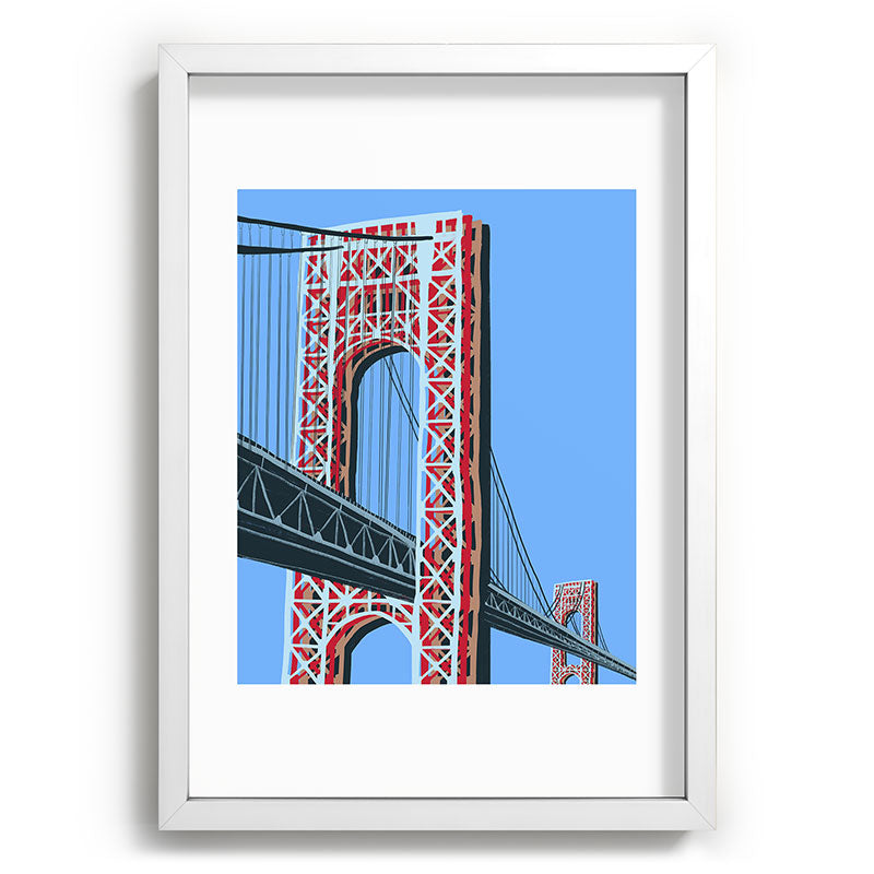 DENY Designs yonkers gwbridge Recessed Framing Rectangle