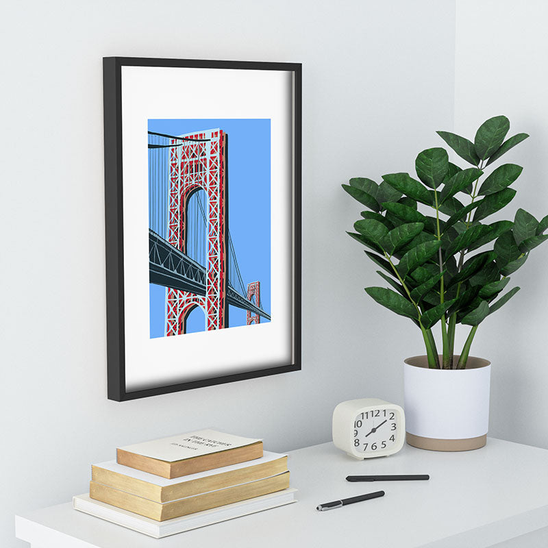 DENY Designs yonkers gwbridge Recessed Framing Rectangle