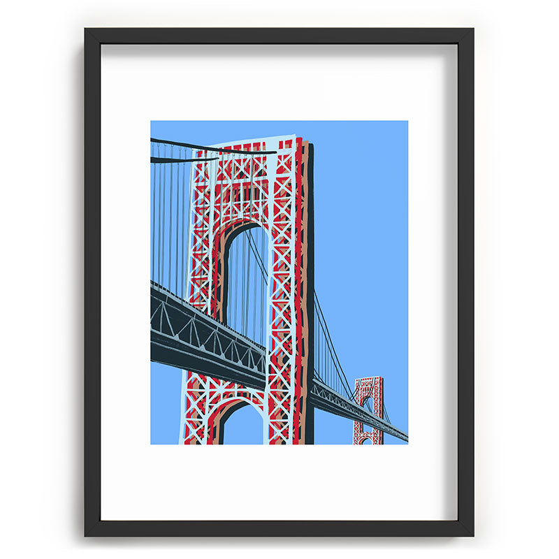 DENY Designs yonkers gwbridge Recessed Framing Rectangle