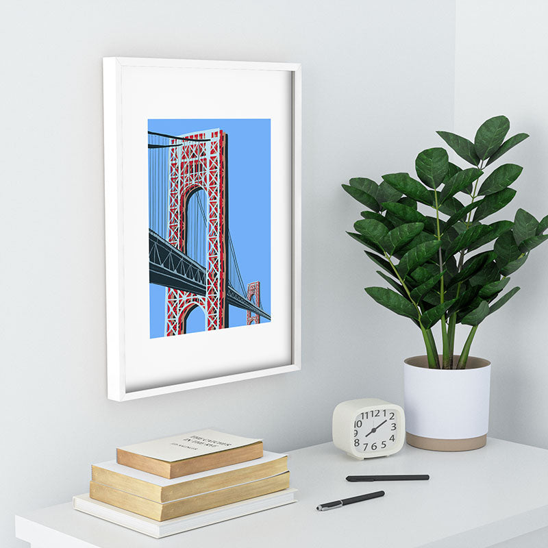 DENY Designs yonkers gwbridge Recessed Framing Rectangle