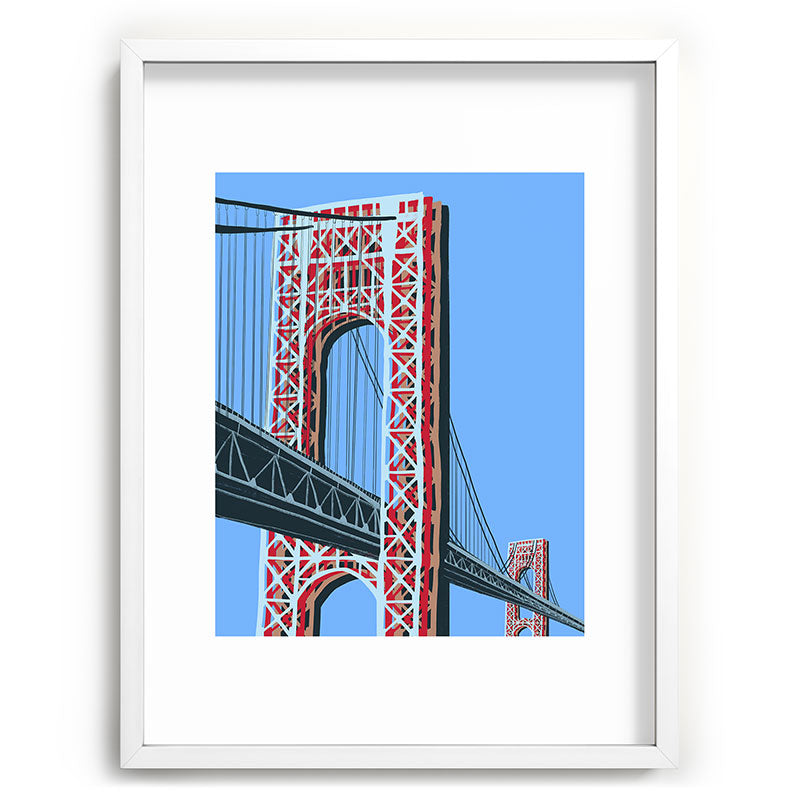 DENY Designs yonkers gwbridge Recessed Framing Rectangle