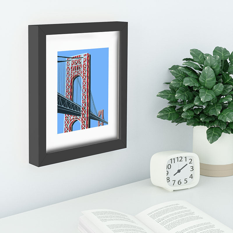 DENY Designs yonkers gwbridge Recessed Framing Rectangle