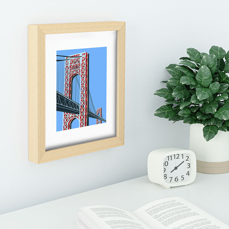 DENY Designs yonkers gwbridge Recessed Framing Rectangle