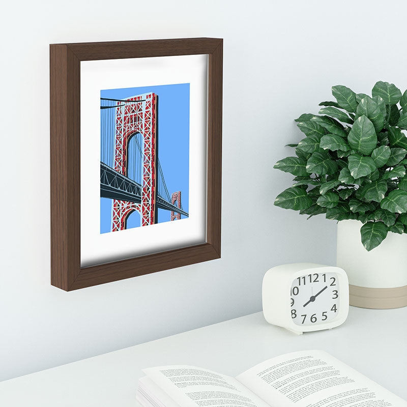 DENY Designs yonkers gwbridge Recessed Framing Rectangle
