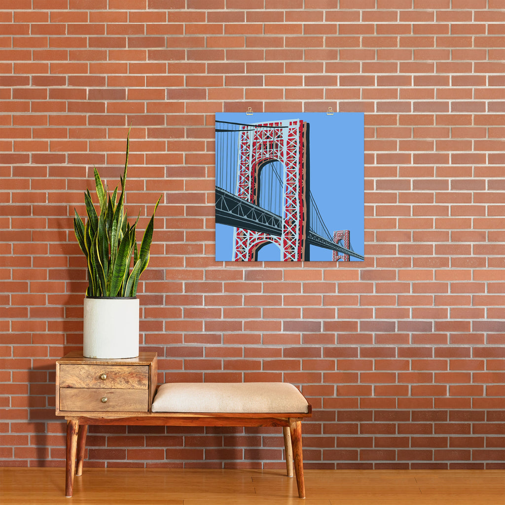 DENY Designs yonkers gwbridge Art Print