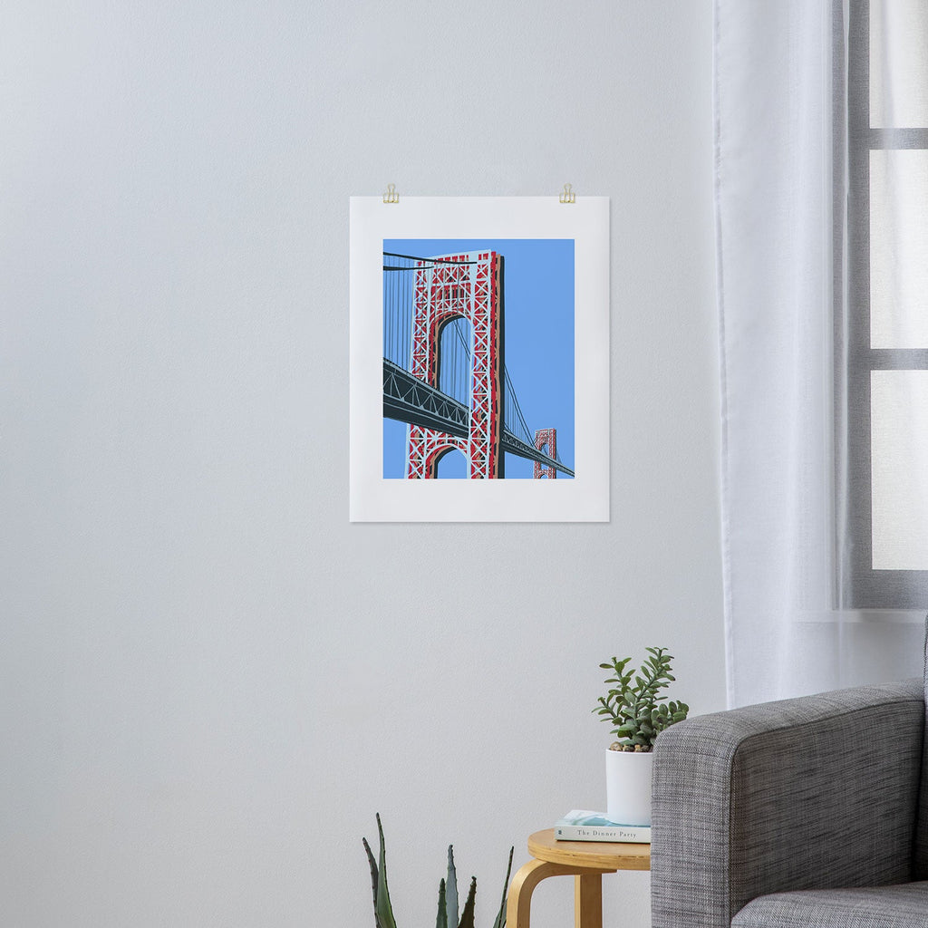 DENY Designs yonkers gwbridge Art Print