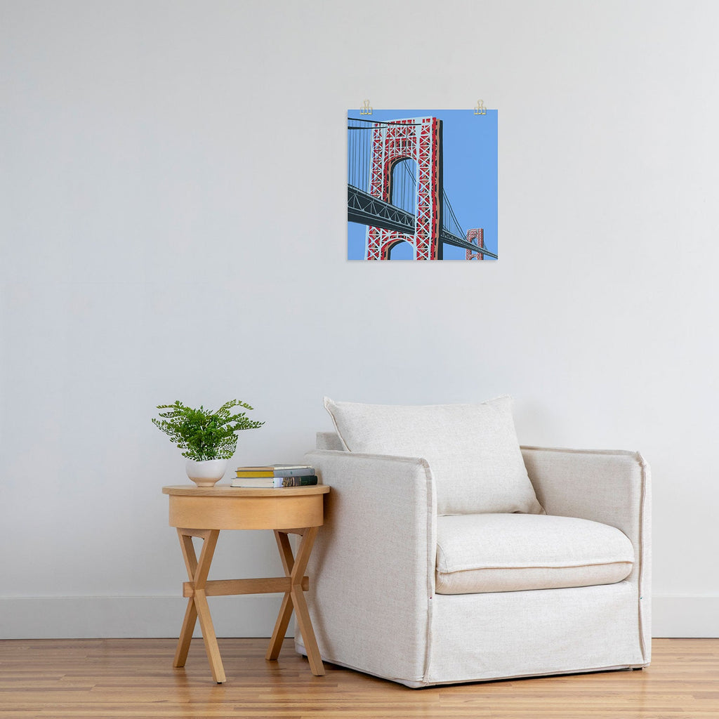 DENY Designs yonkers gwbridge Art Print