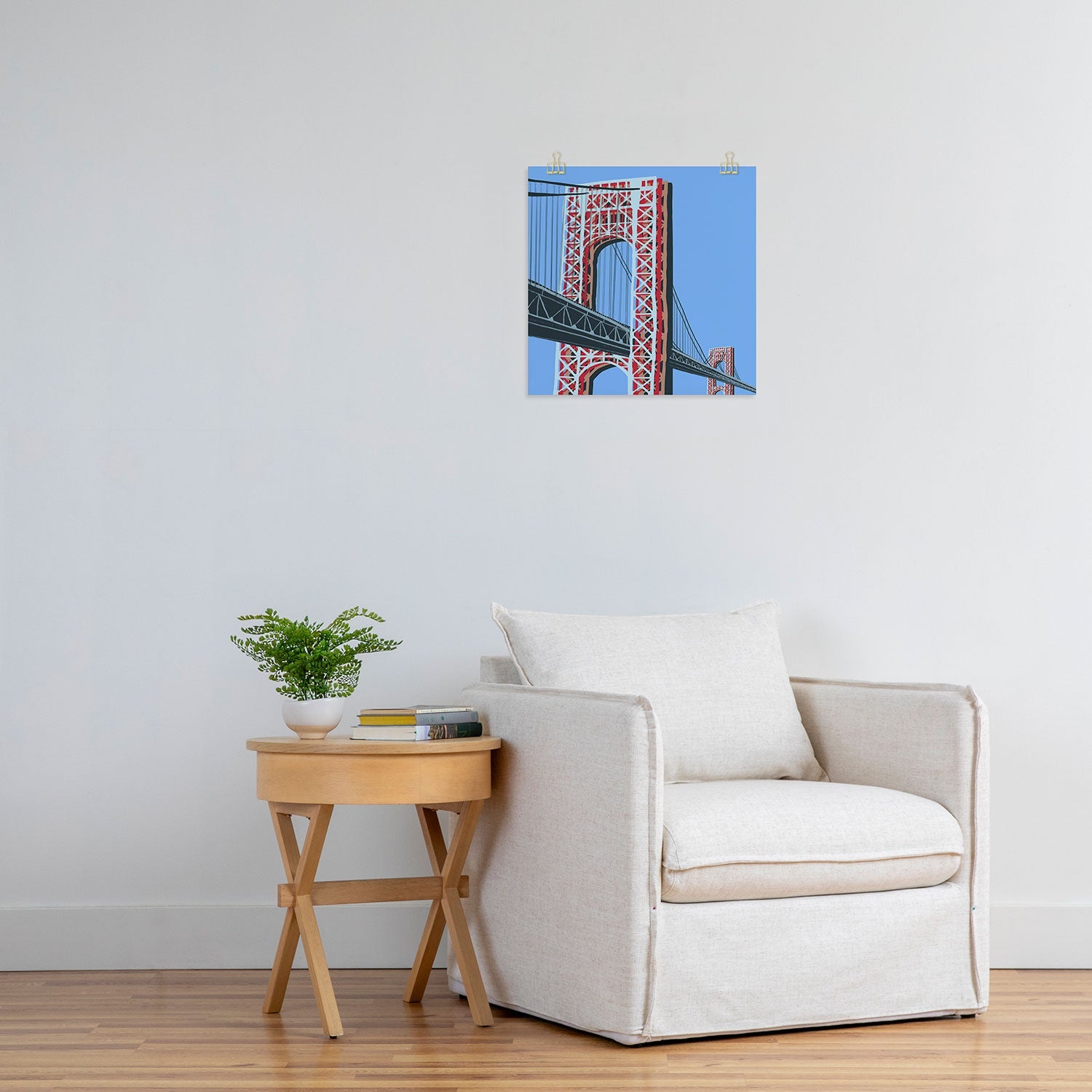DENY Designs yonkers gwbridge Art Print