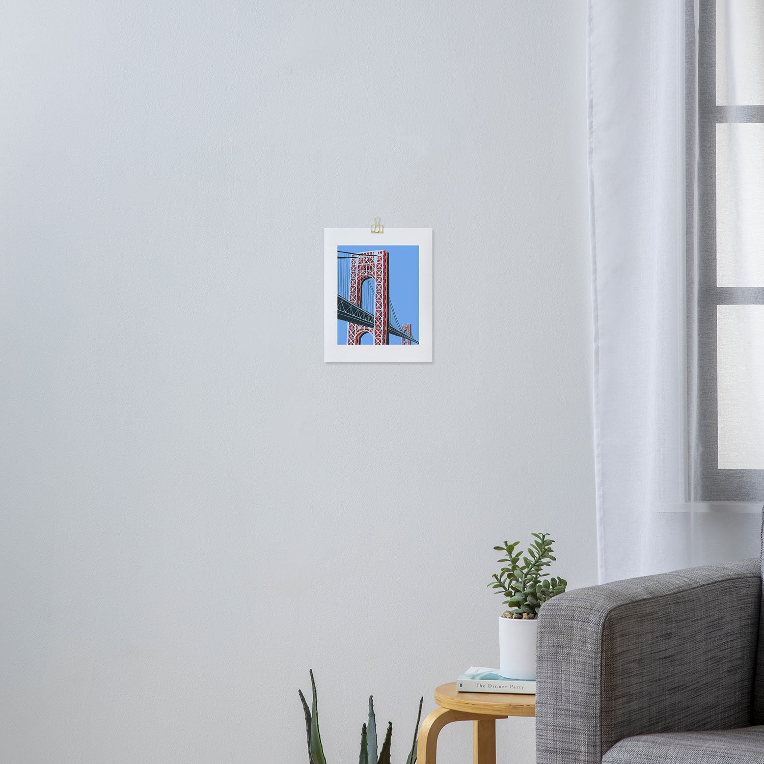DENY Designs yonkers gwbridge Art Print