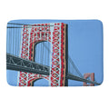 DENY Designs yonkers gwbridge Memory Foam Bath Mat