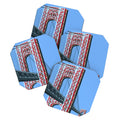 DENY Designs yonkers gwbridge Coaster Set