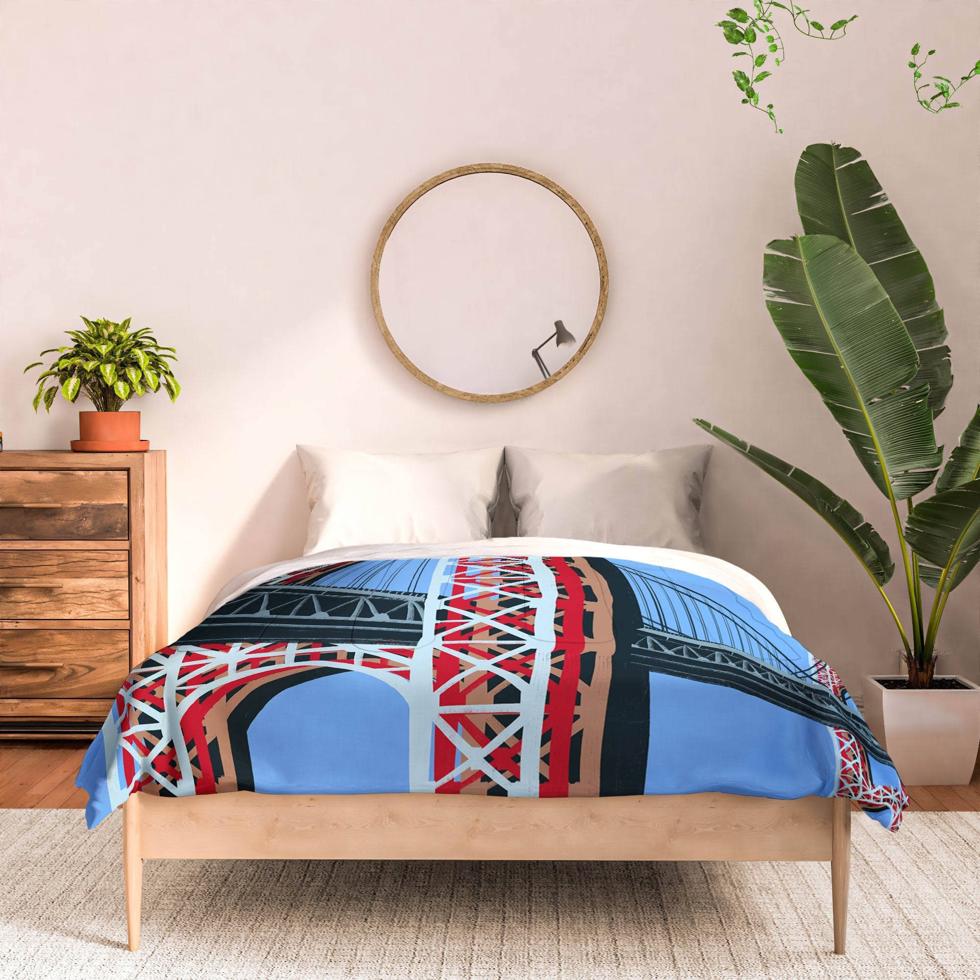 DENY Designs yonkers gwbridge Comforter