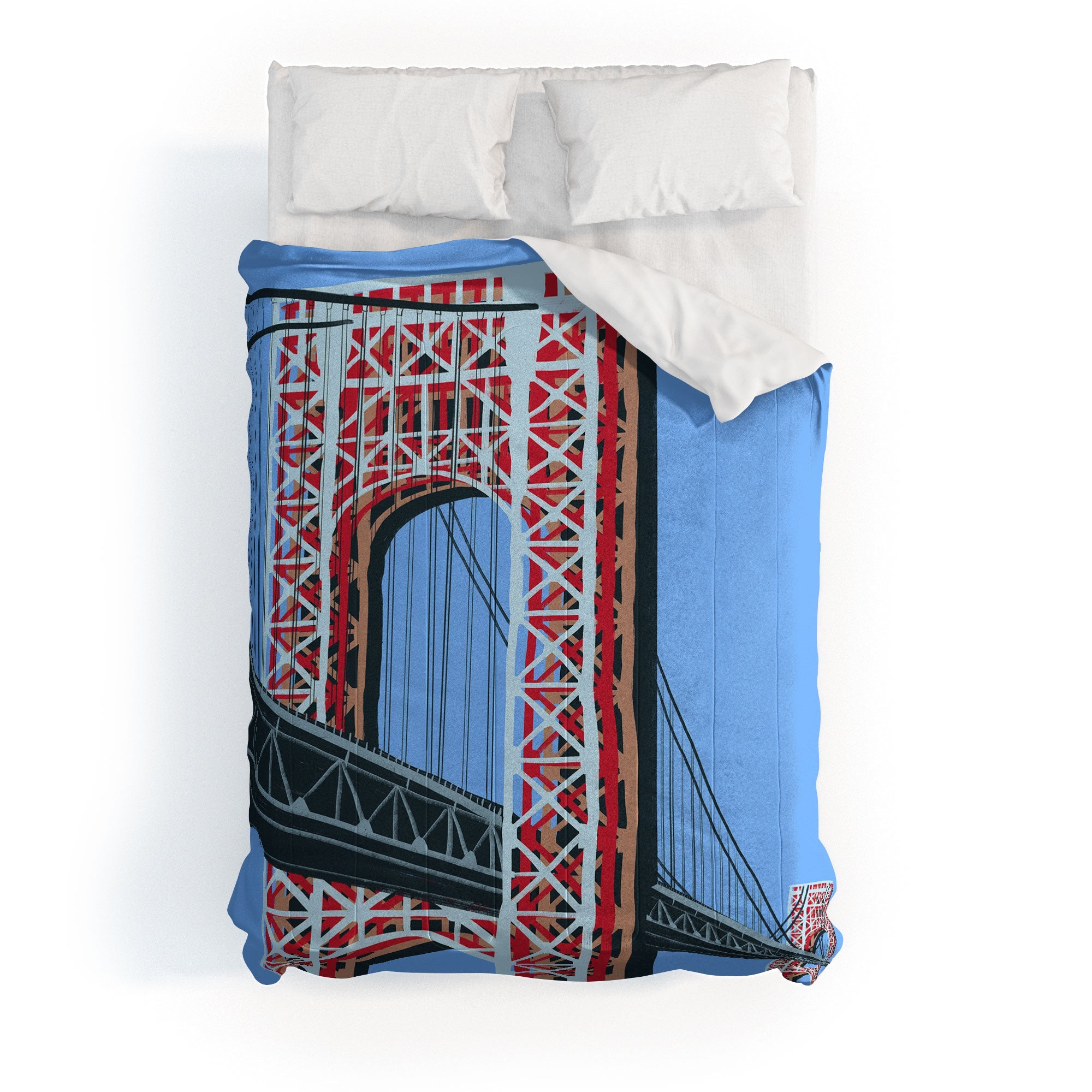 DENY Designs yonkers gwbridge Comforter