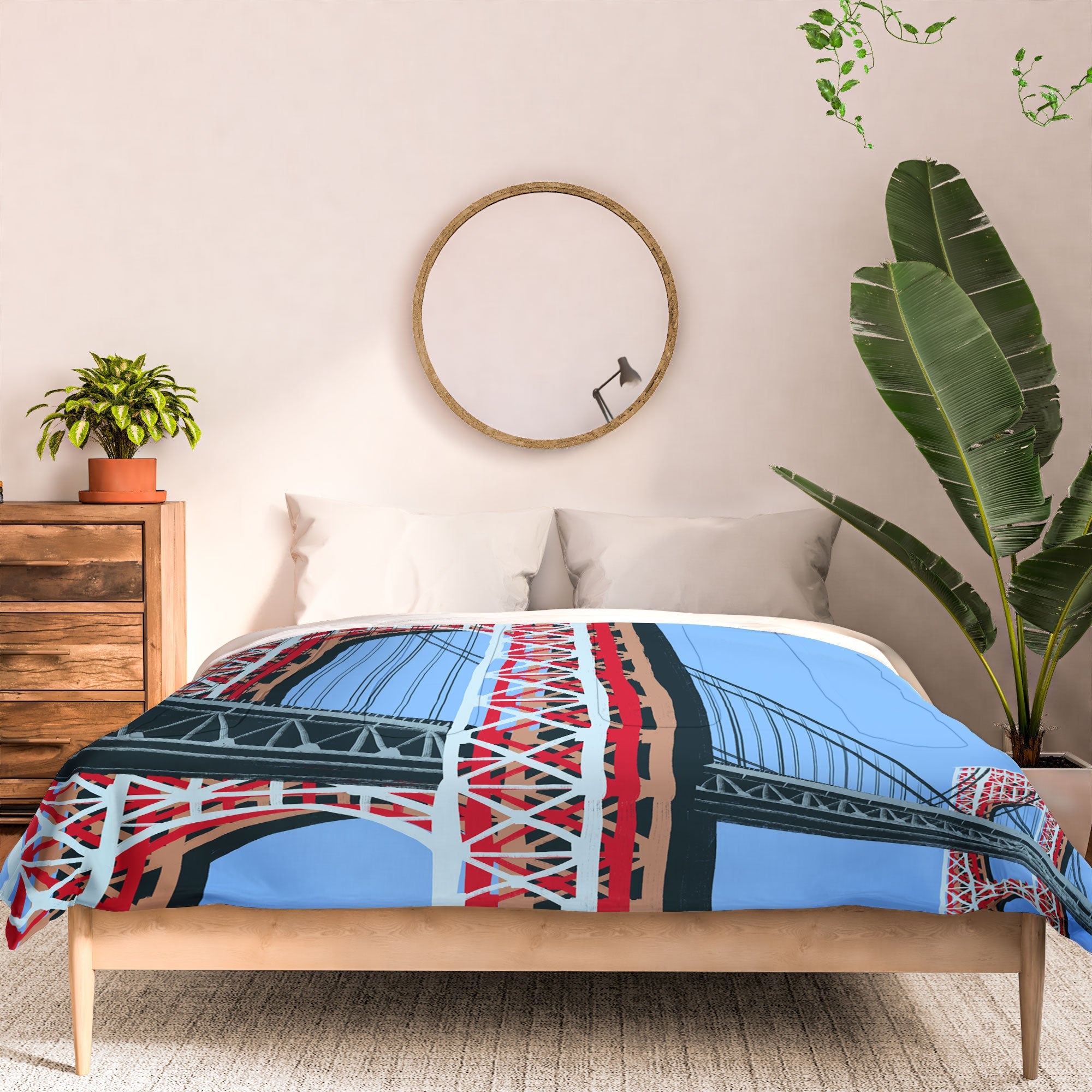 DENY Designs yonkers gwbridge Comforter