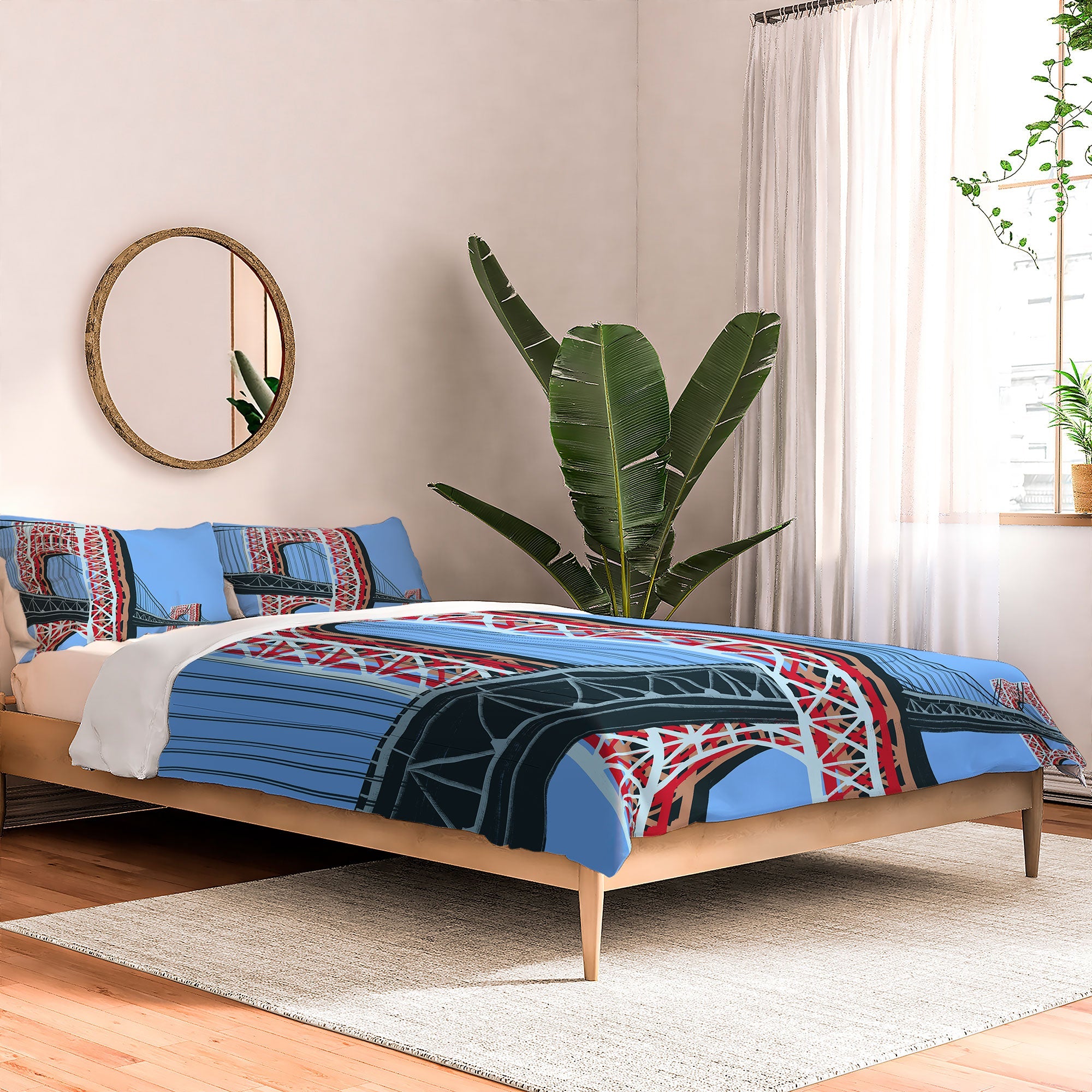 DENY Designs yonkers gwbridge Comforter
