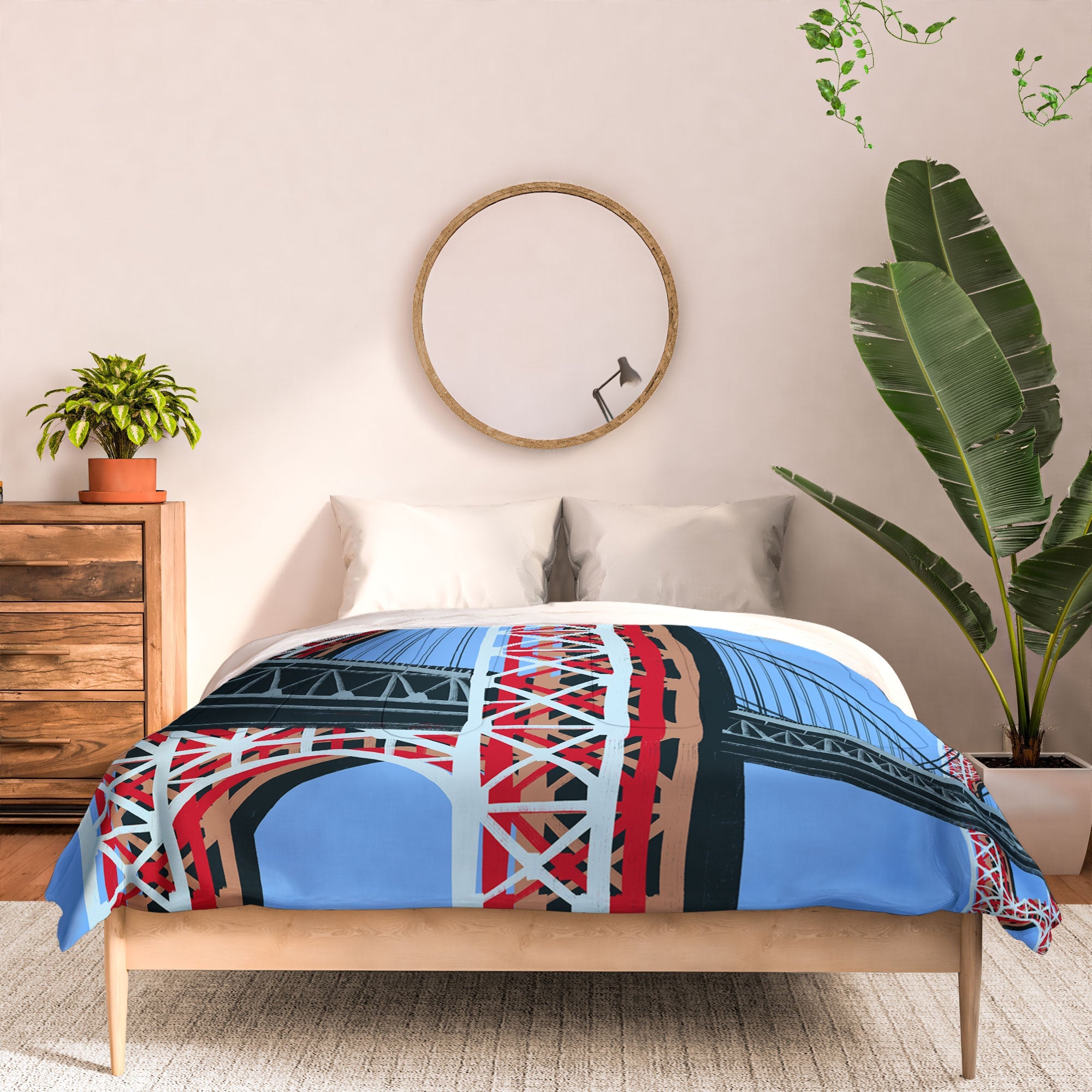 DENY Designs yonkers gwbridge Comforter