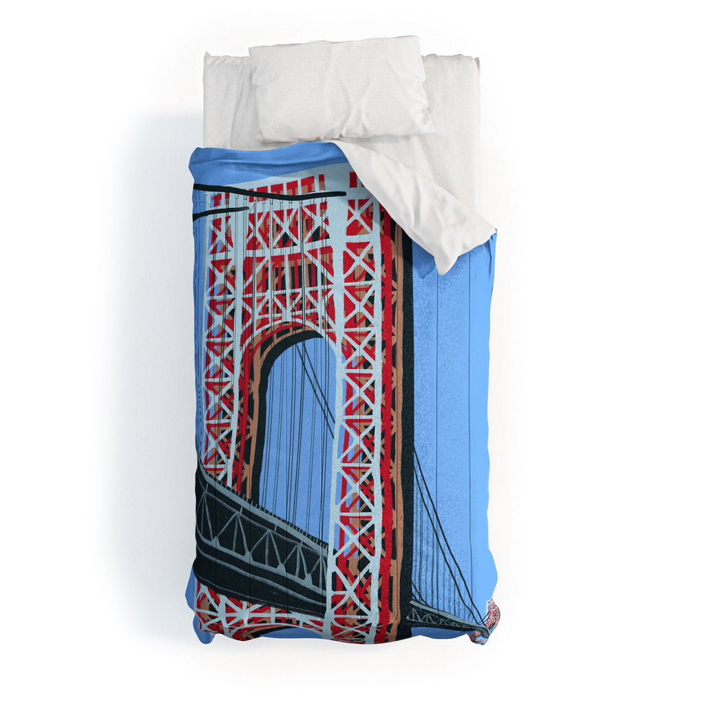 DENY Designs yonkers gwbridge Comforter