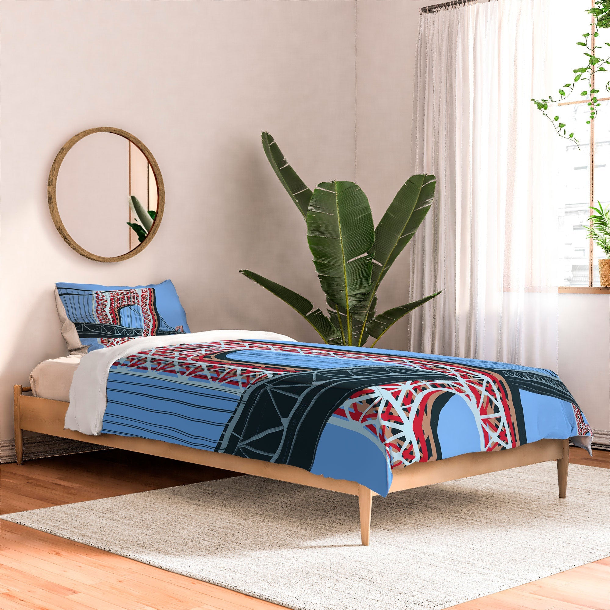 DENY Designs yonkers gwbridge Comforter
