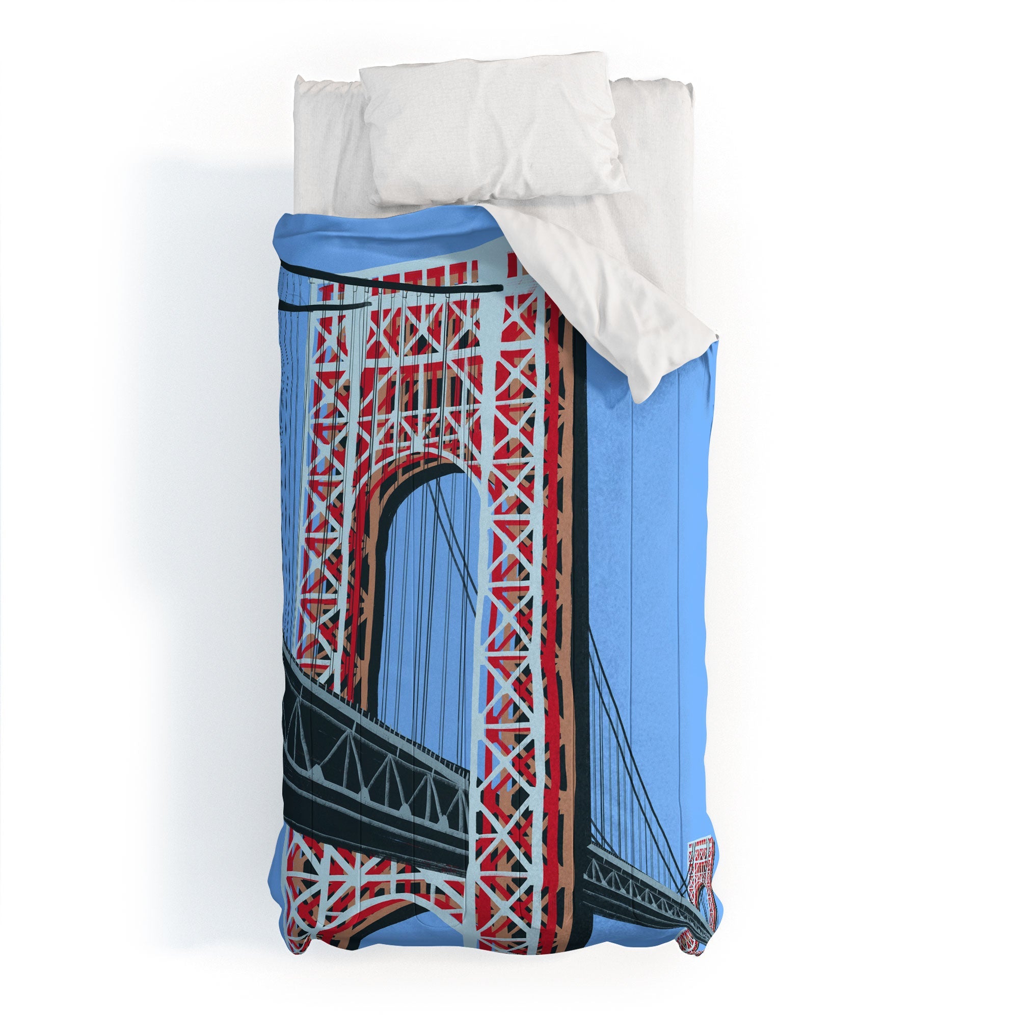 DENY Designs yonkers gwbridge Comforter