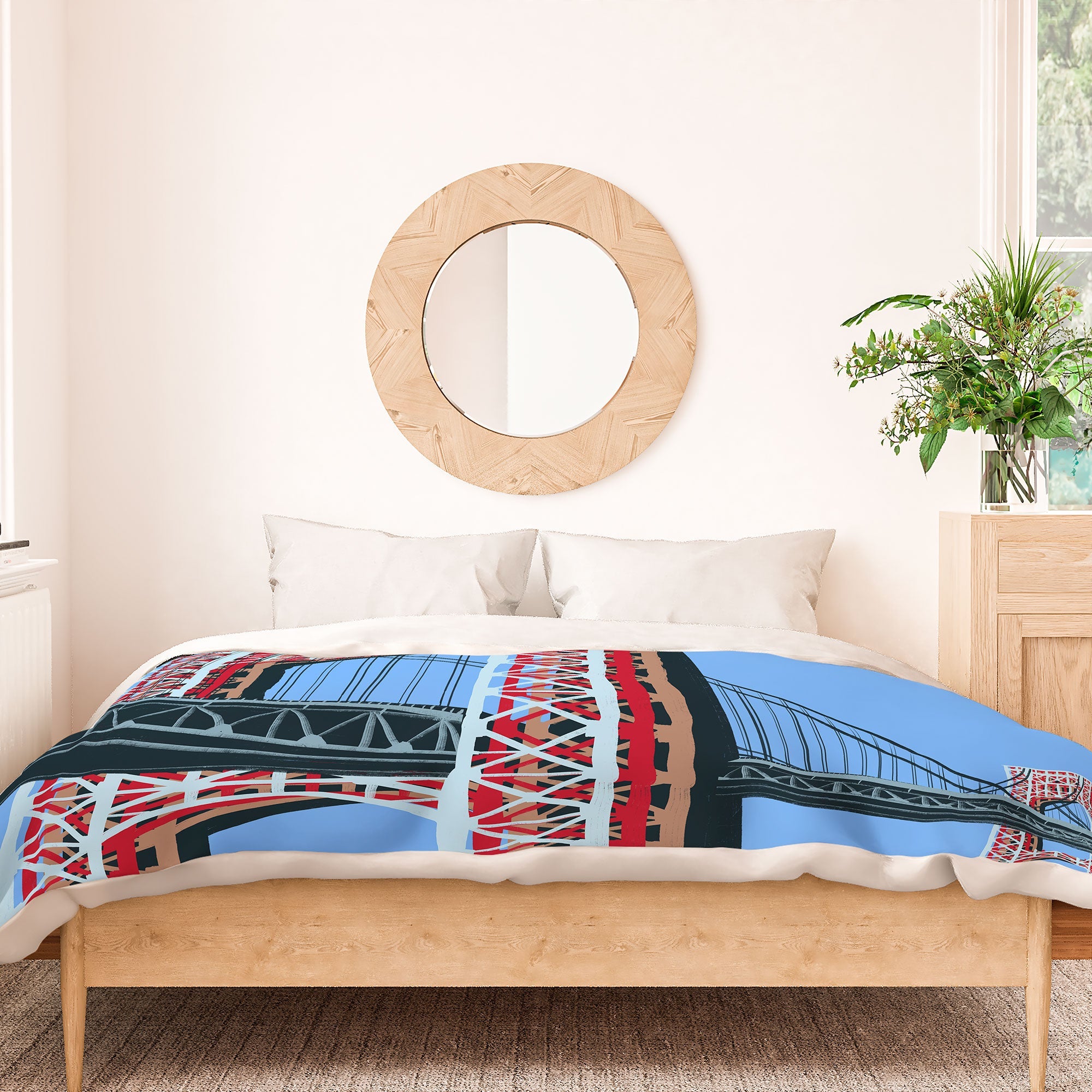 DENY Designs yonkers gwbridge Duvet Cover