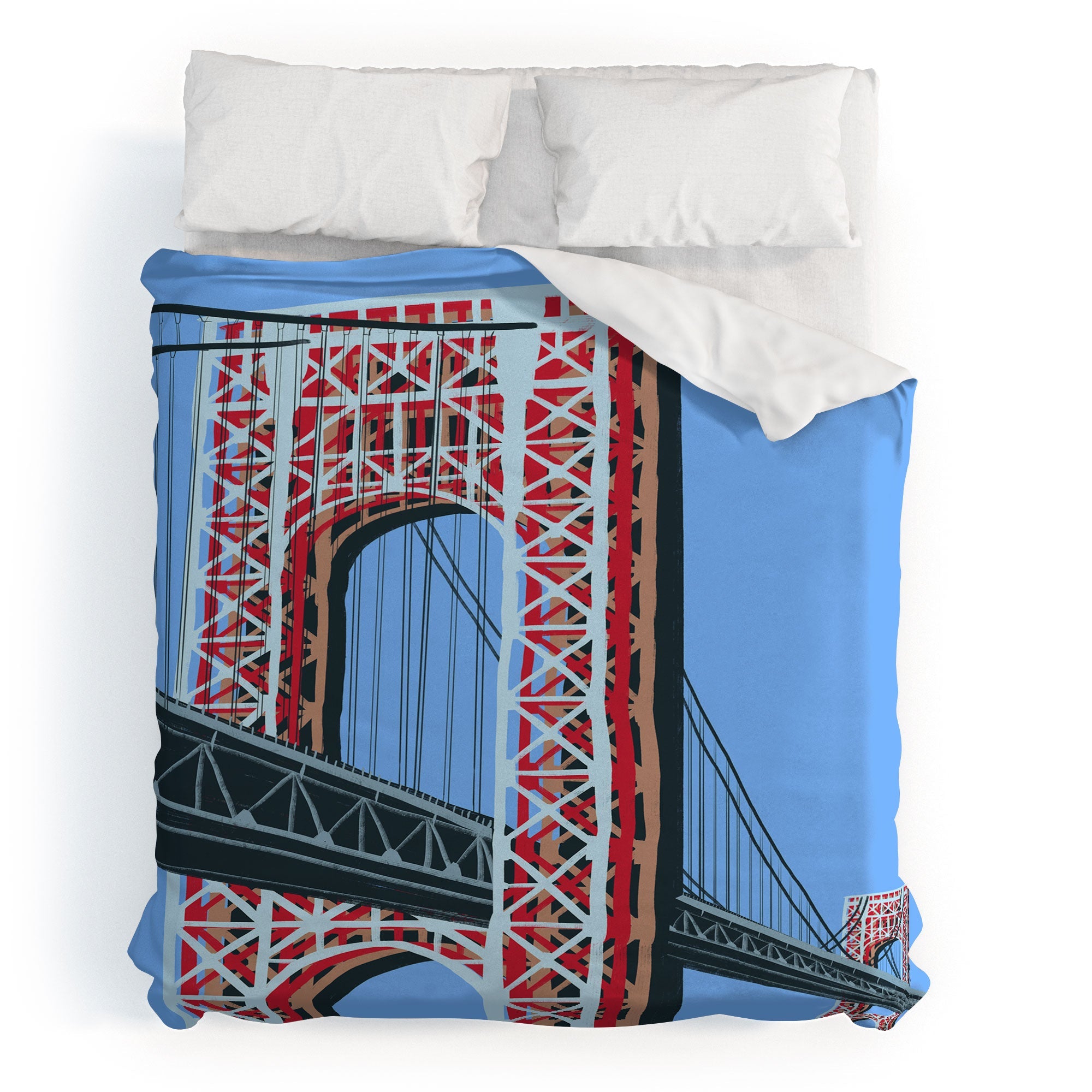 DENY Designs yonkers gwbridge Duvet Cover